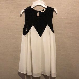 Black and white Francesca’s blouse